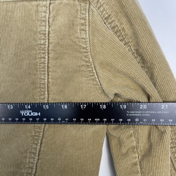 Brandy Melville John Galt Tan Corduroy Sherpa Lined Jacket Small - Picture 12 of 15